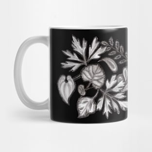 Wild Plant Summer Leaves Nature Pattern Mug